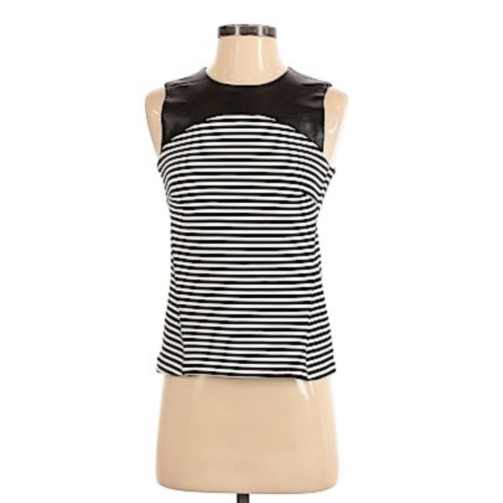 Sleeveless banana republic blouse